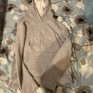 Grey Adidas Hoodie